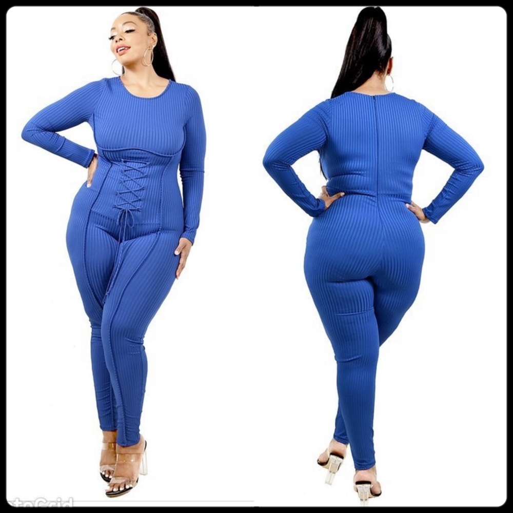 Plus sz Sexy Jumpsuit